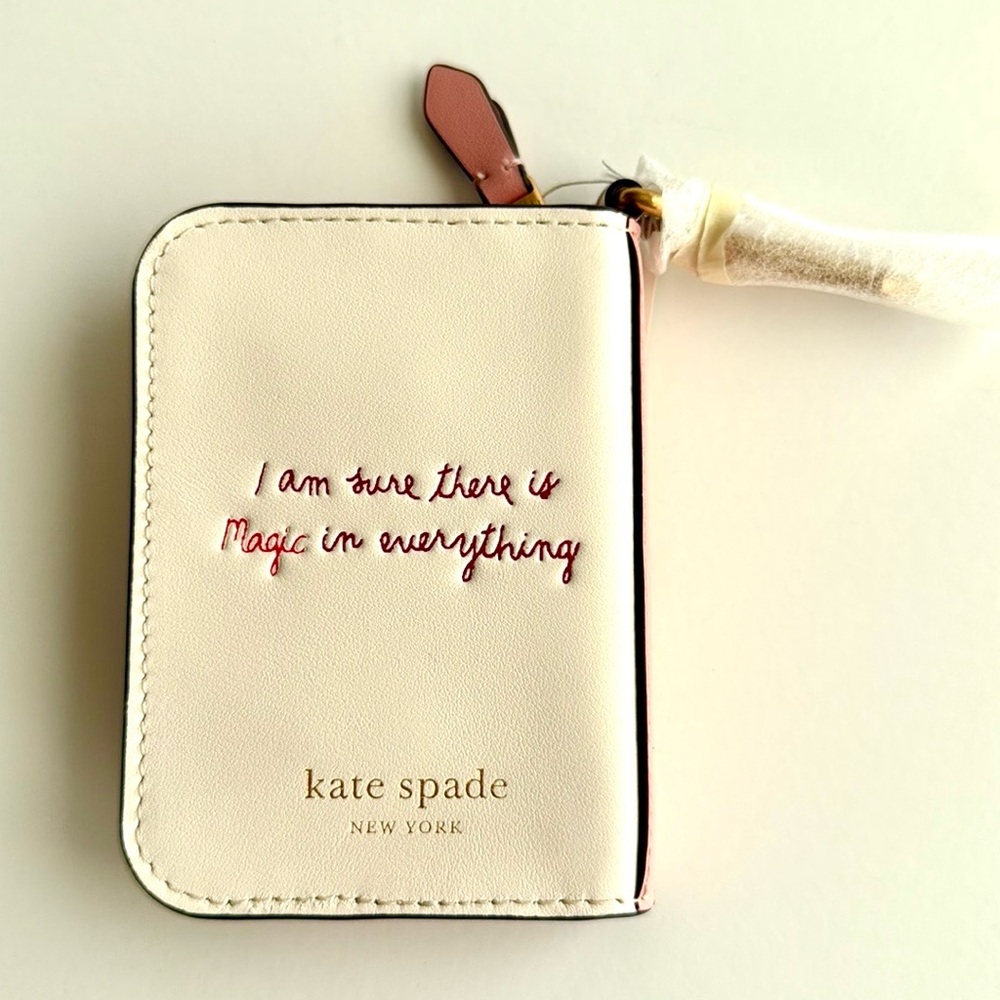 Kate Spade Story Teller Secret Garden Coin Purse - Picture 6 of 11